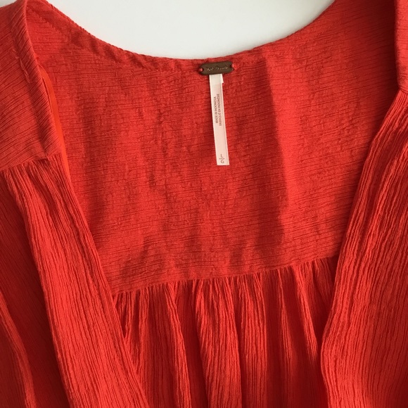 Free People “Check On It” Wrap Top Size L - Picture 6 of 9